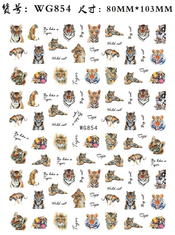 Nail Art Zelda - Alat Aksesori Kuku Stiker Manikur Dekorasi