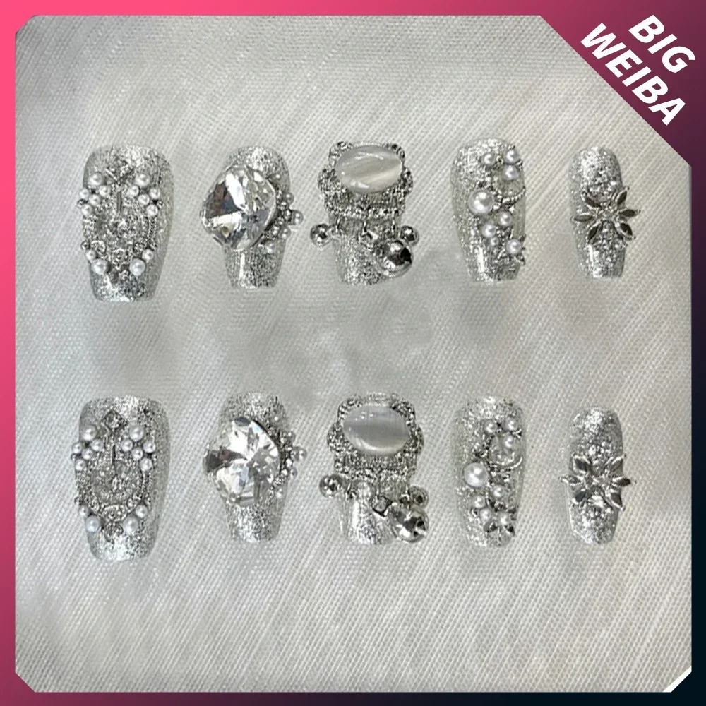 10 buah Diy mewah Court mengki - Nail Art Xs ulasan dan harga