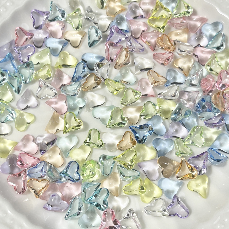 50pcs Rhinestone Hati Berkilau - Nail Art Lotso ulasan dan harga