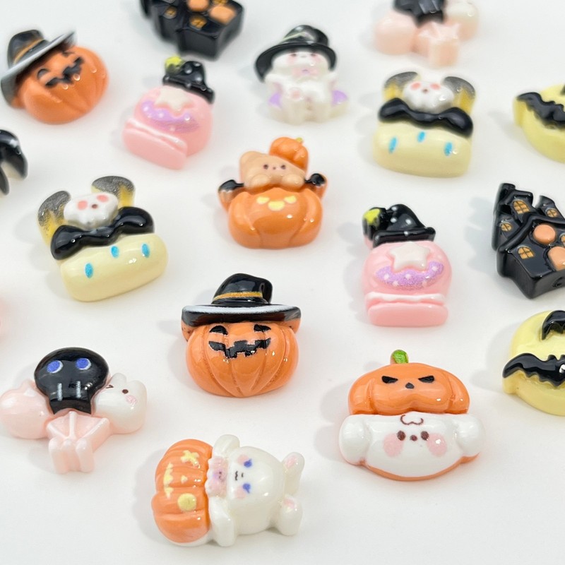 20Pcs Hiasan Kuku Kartun Hallo - Nail Art Lotso ulasan dan harga
