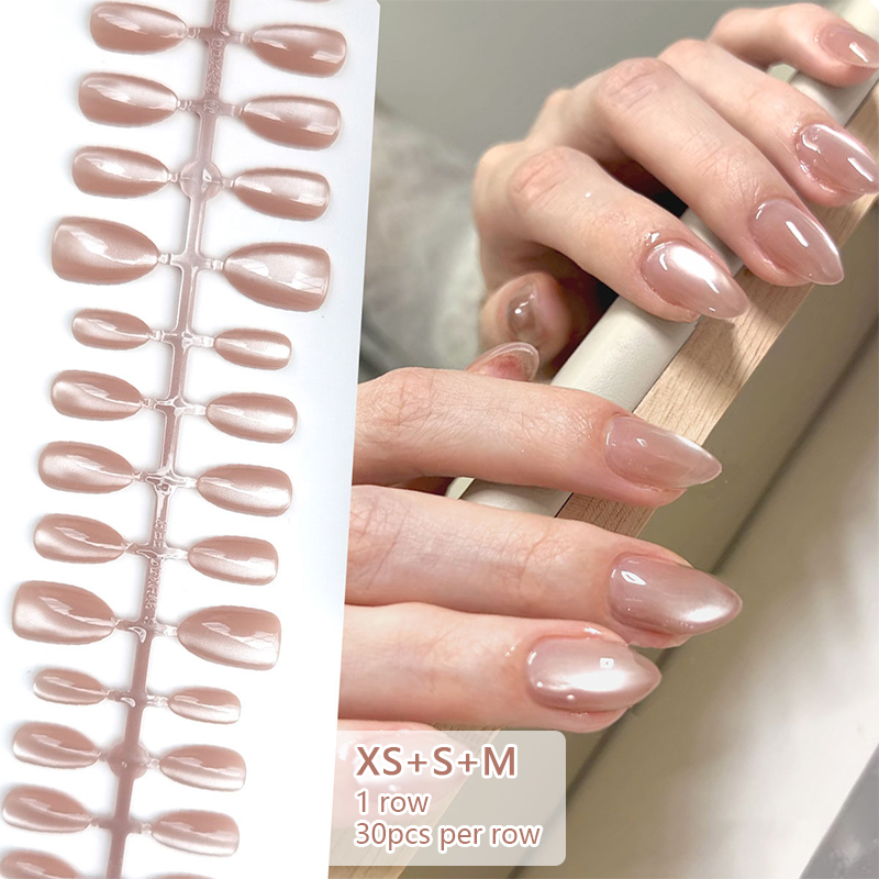 30Pcs Kuku Palsu Efek Magnetik - Nail Art Xs ulasan dan harga