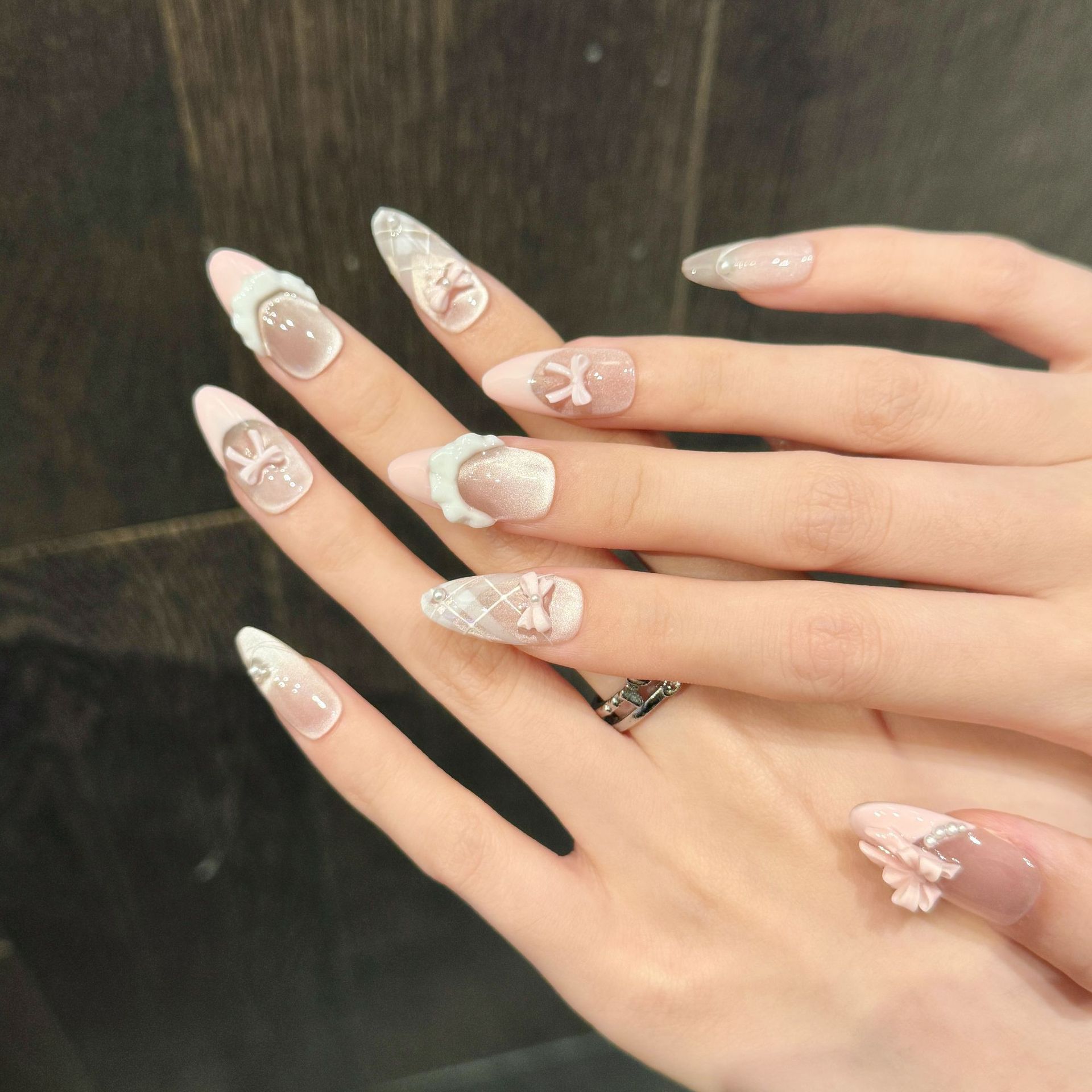 10 Buah Kuku Tekan Buatan Tang - Nail Art Xs ulasan dan harga