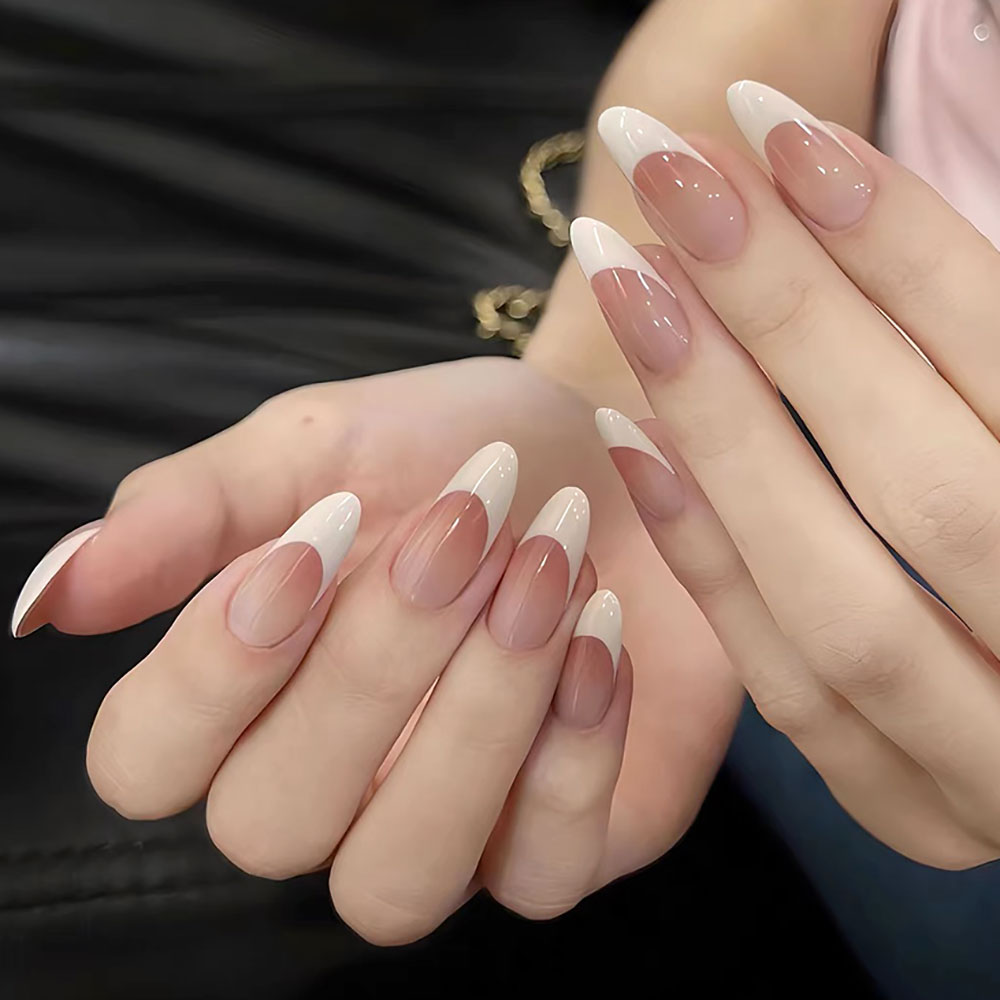 Kuku palsu Prancis, ujung kuku - Nail Art Pink ulasan dan harga