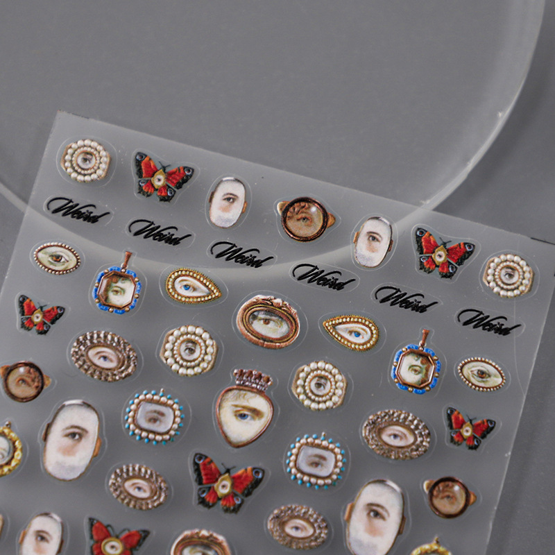 1 buah 5D timbul Halloween des - Nail Art Zelda ulasan dan harga