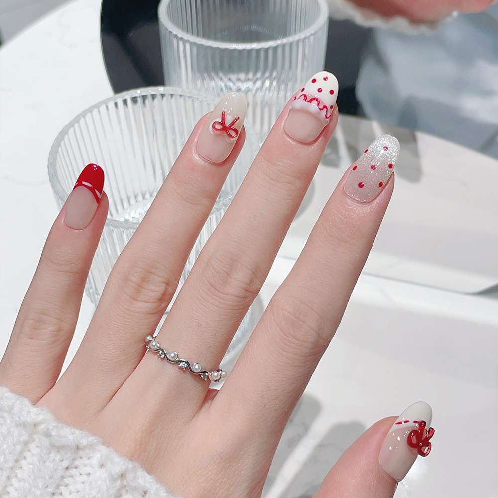 10pcs Kuku Palsu Pendek Oval B - Nail Art Xs ulasan dan harga
