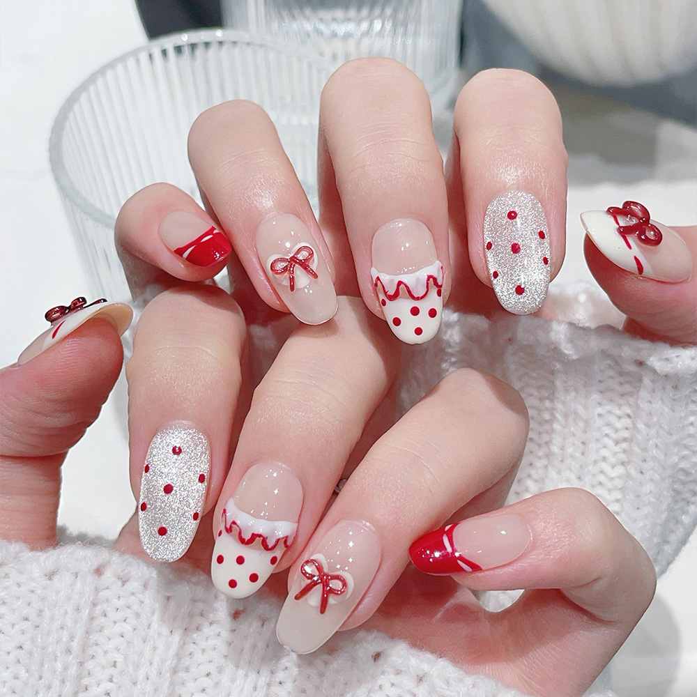 10pcs Kuku Palsu Pendek Oval B - Nail Art Xs ulasan dan harga