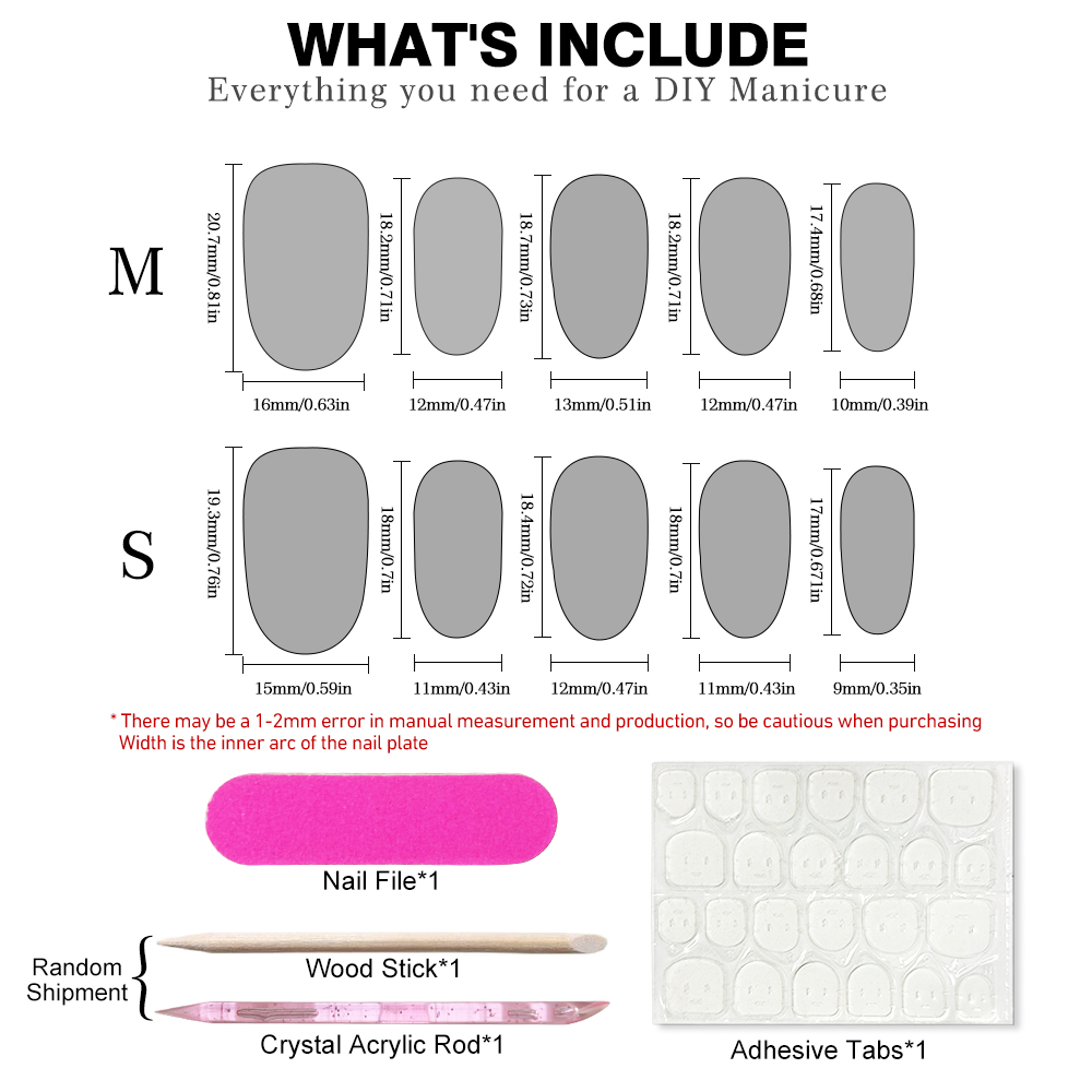 10pcs Kuku Palsu Fantasi Ungu  - Nail Art Pink ulasan dan harga