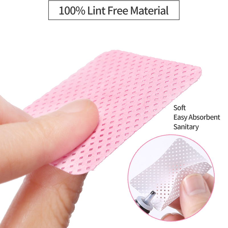 1000Pcs Kapas Pembersih Kutek, - Nail Art Pink ulasan dan harga