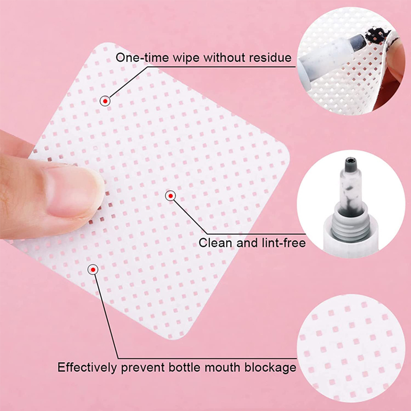 1000Pcs Kapas Pembersih Kutek, - Nail Art Pink ulasan dan harga