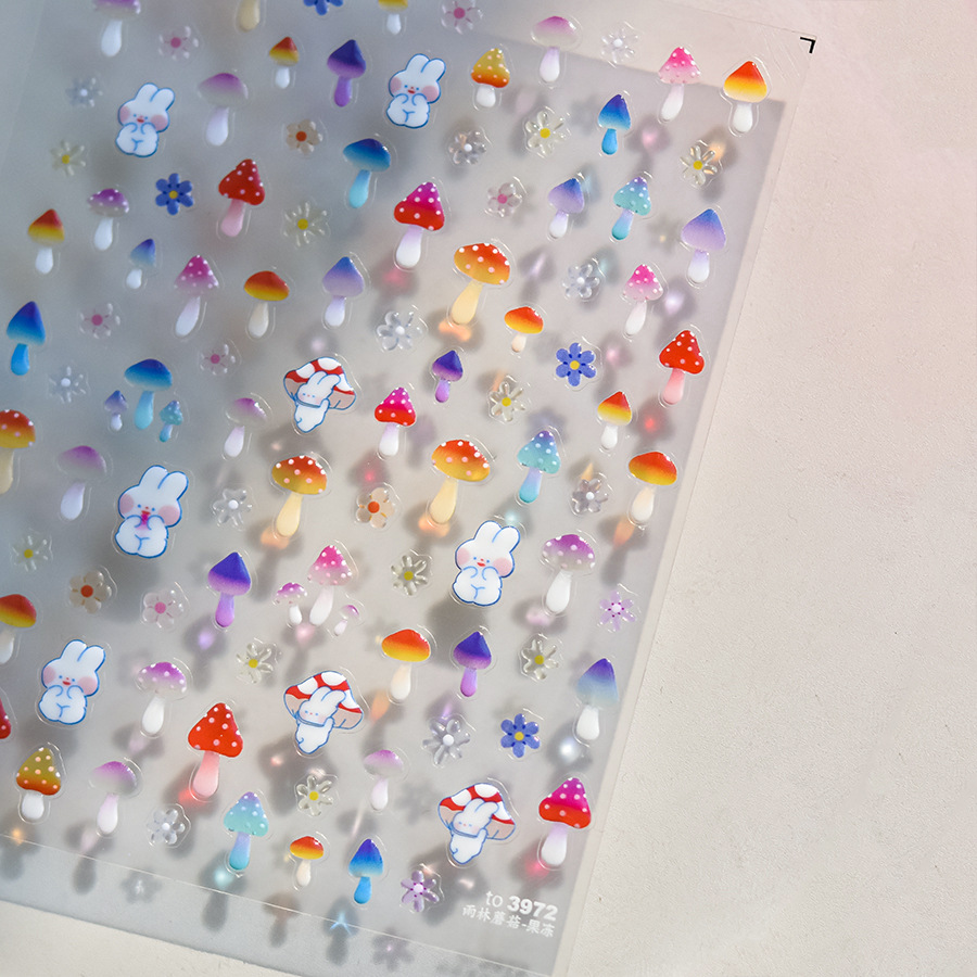 1 buah 5D stiker kuku lucu kar - Nail Art Zelda ulasan dan harga