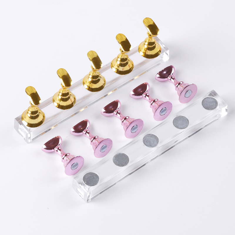 5/30 Buah/Set Tempat Kuku Magn - Nail Art Vector ulasan dan harga