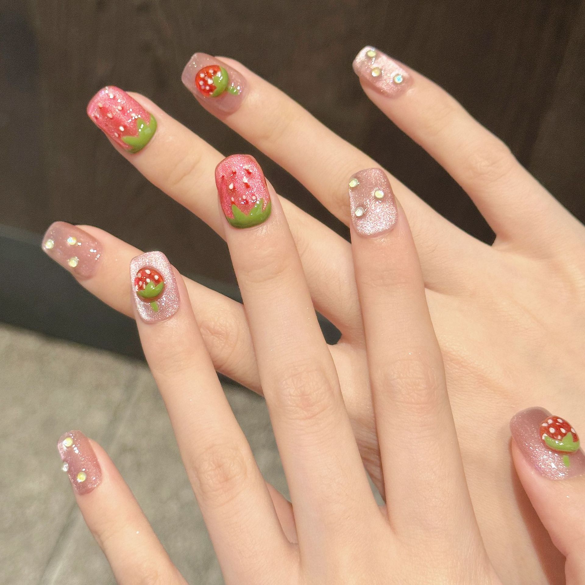 10 Buah Kuku Tekan Buatan Tang - Nail Art Xs ulasan dan harga