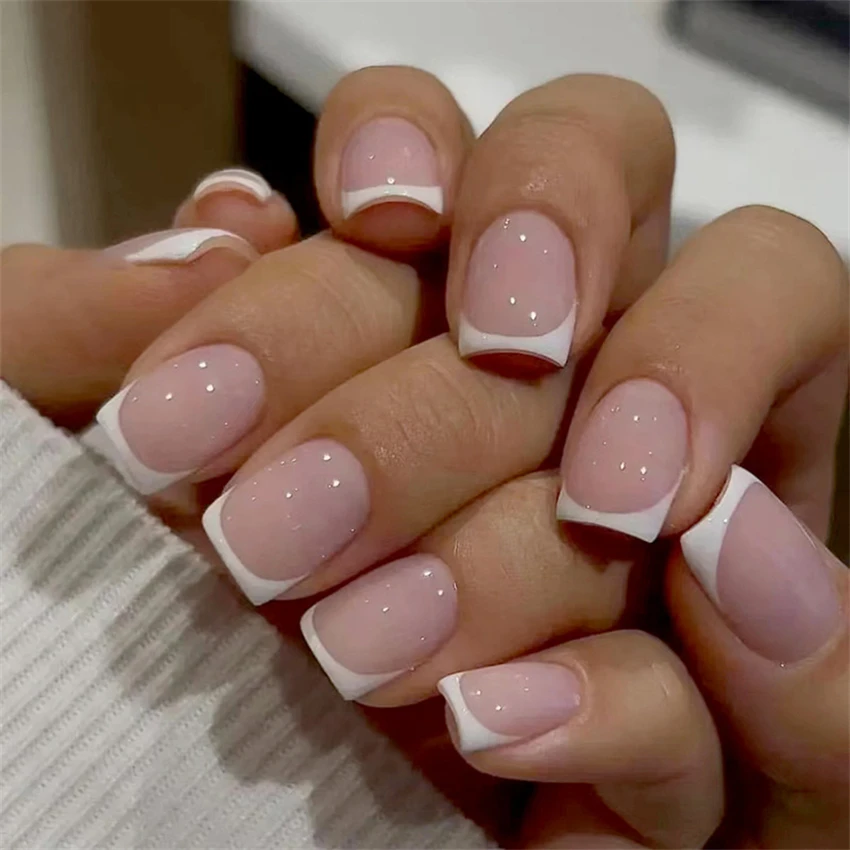 24 buah/set kuku pendek minima - Nail Art Pink ulasan dan harga