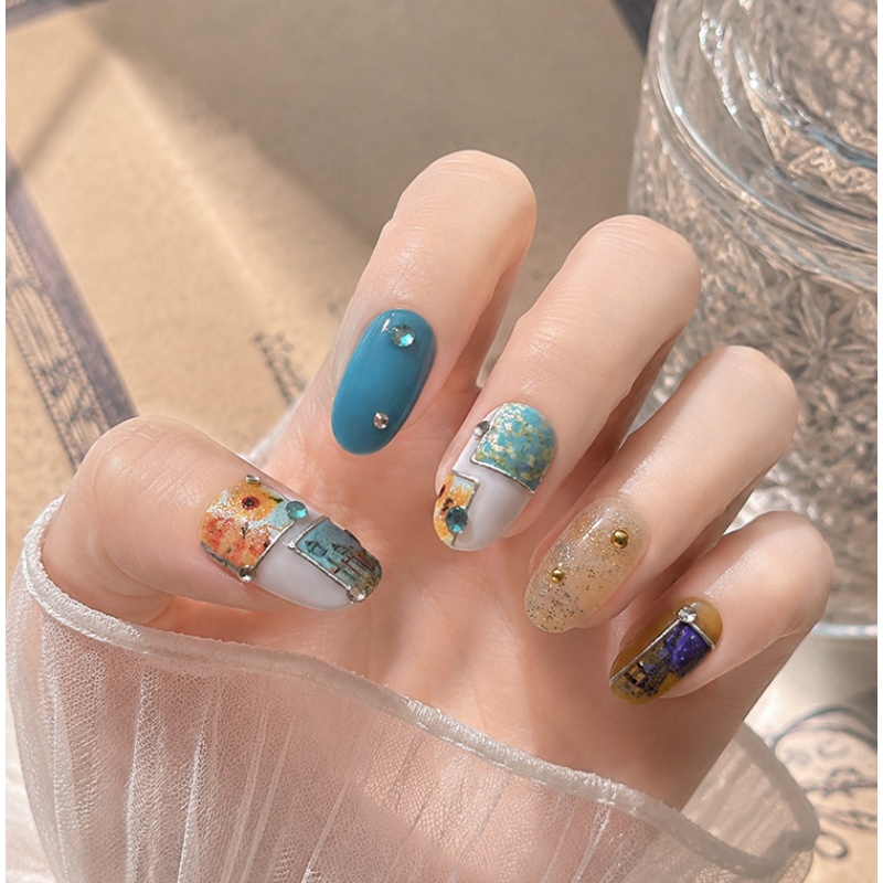 Stiker Kuku Gaya Lukisan Minya - Nail Art Zelda ulasan dan harga