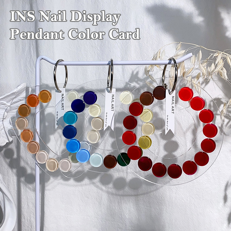 【B】Papan Display Kartu Warna K - Nail Art Vector ulasan dan harga