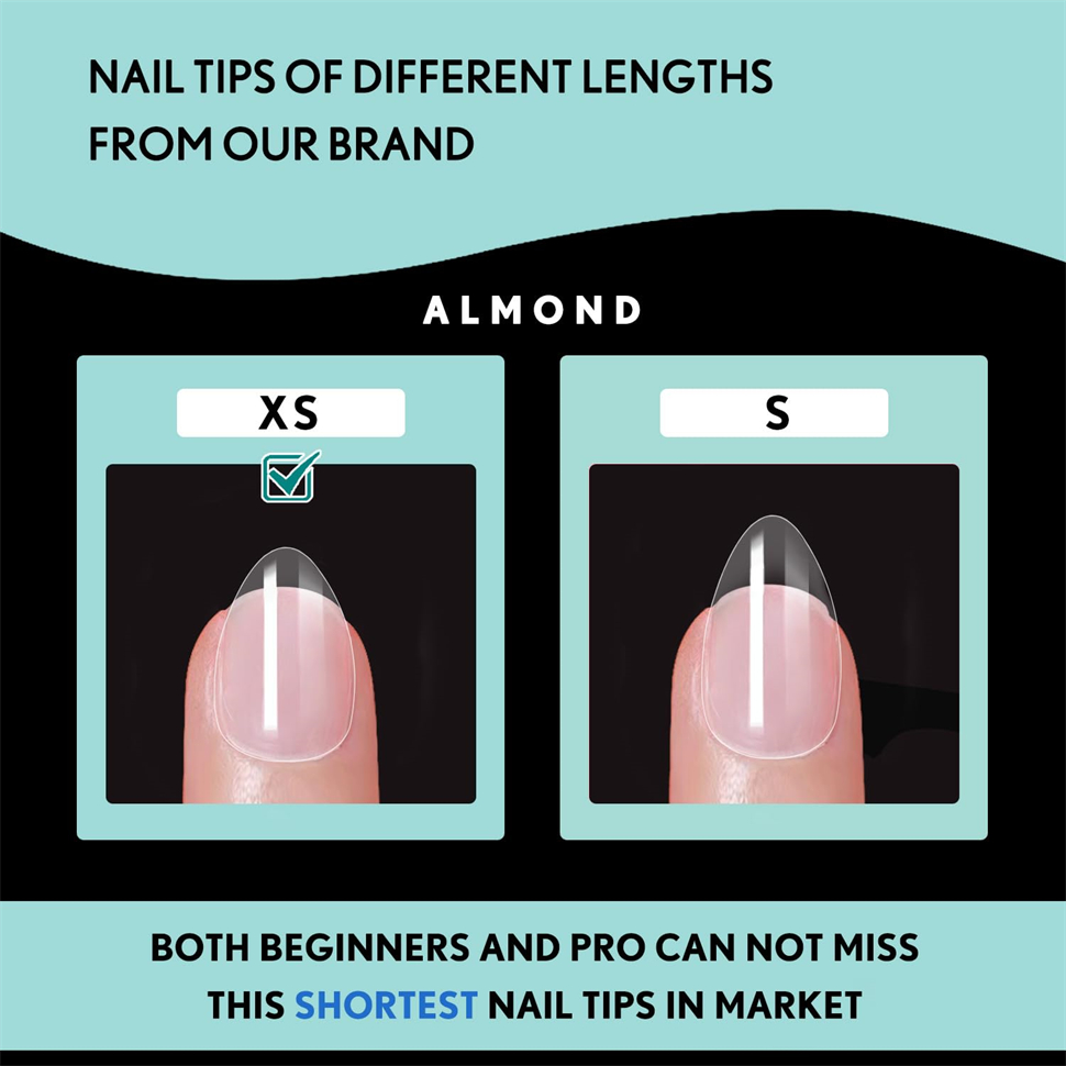 600 buah perlengkapan ujung ku - Nail Art Xs ulasan dan harga