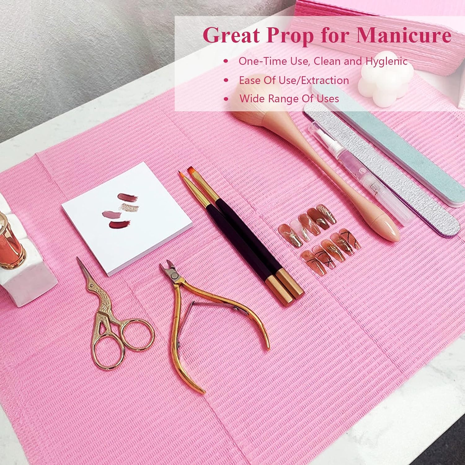 20 buah/lot taplak meja sekali - Nail Art Lotso ulasan dan harga