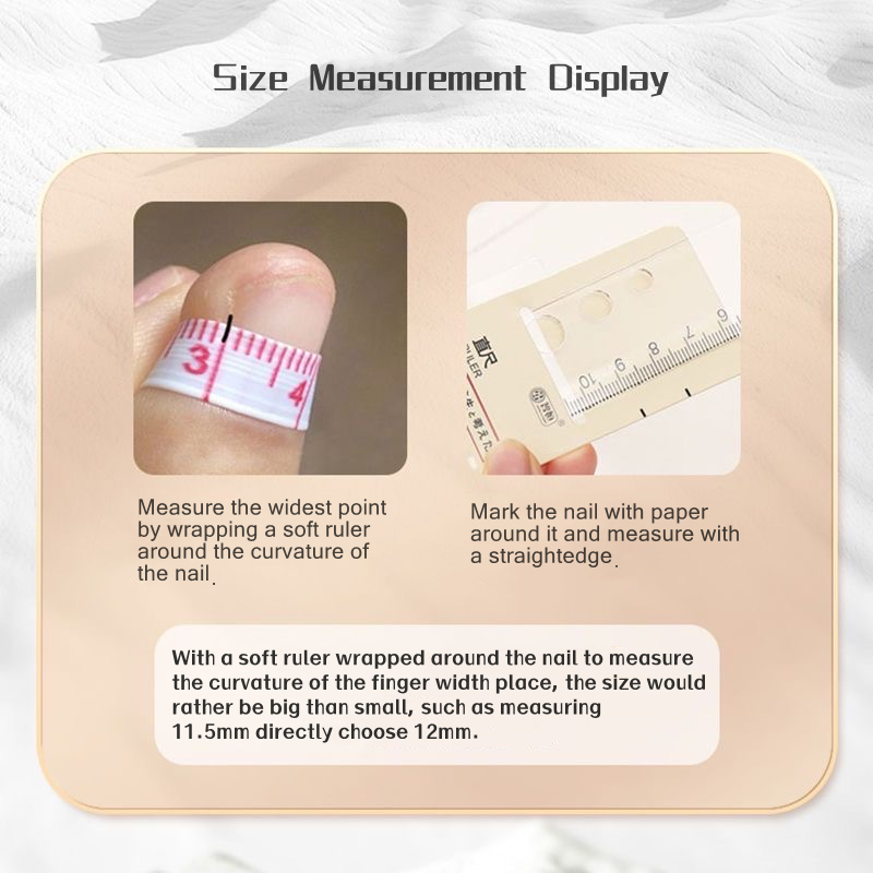 10PCS Kuku Palsu Warna Nude Mi - Nail Art Xs ulasan dan harga
