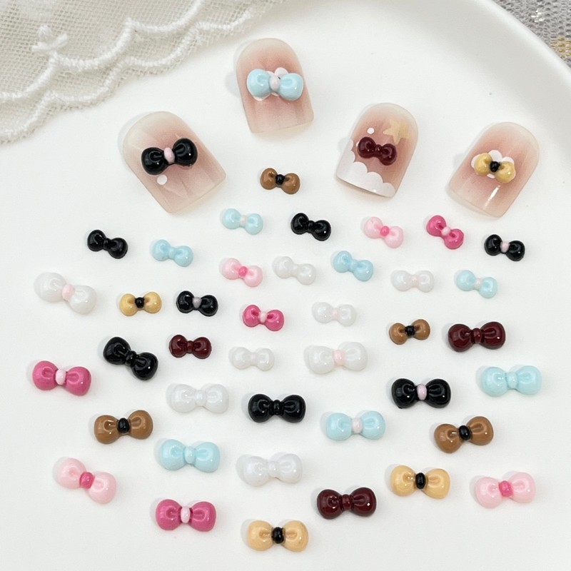 100 buah Hiasan Kuku Berbentuk - Nail Art Lotso ulasan dan harga