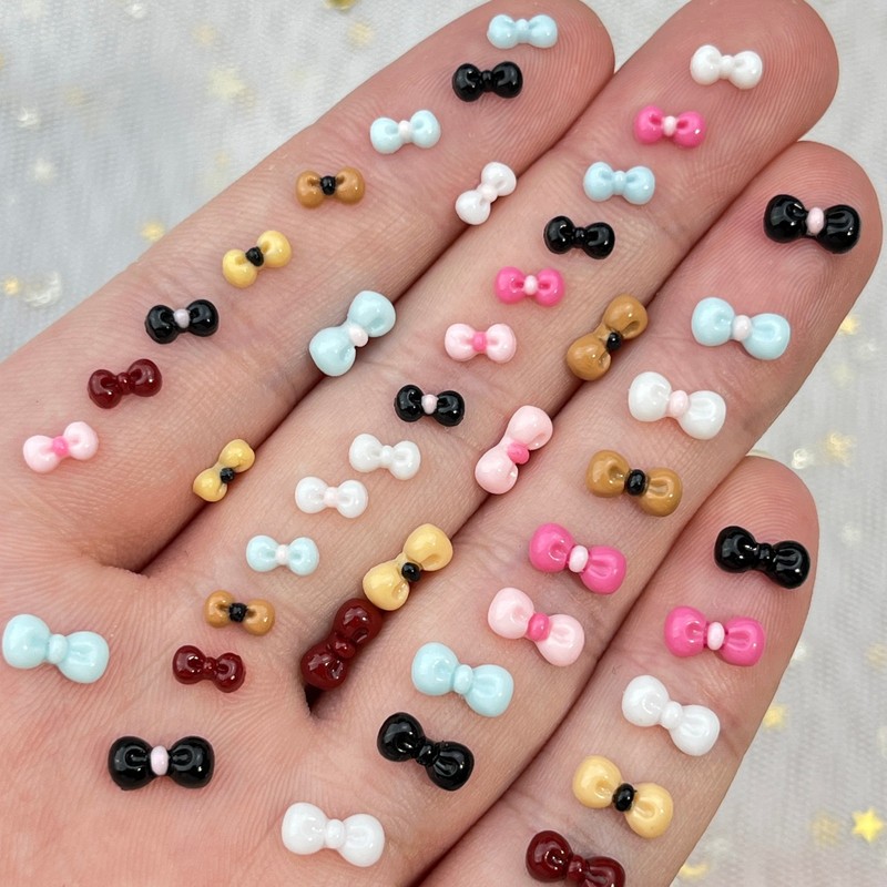 100 buah Hiasan Kuku Berbentuk - Nail Art Lotso ulasan dan harga
