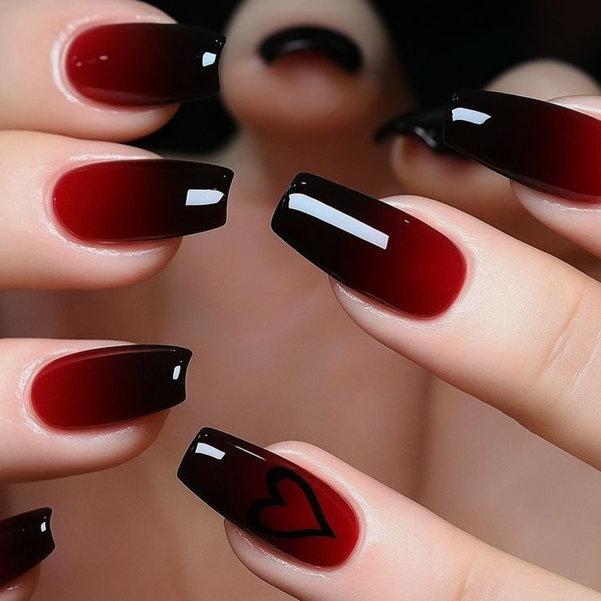 Kuku palsu pendek sedang untuk - Press On Nail Set ulasan dan harga