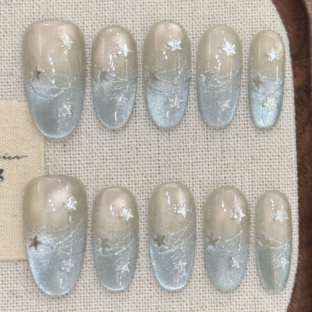10 Buah Ujung Kuku Palsu Buata - Nail Art Pink ulasan dan harga