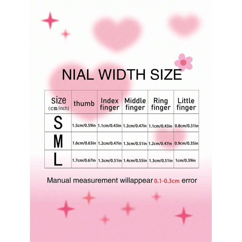 10pcs kuku palsu oval pendek w - Nail Art Pink ulasan dan harga