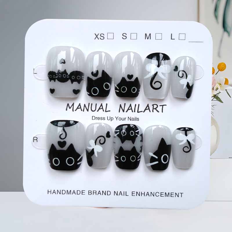 10 Buah Kuku Tekan Buatan Tang - Nail Art Pink ulasan dan harga